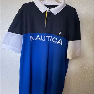 Náutica navy blue men shirt